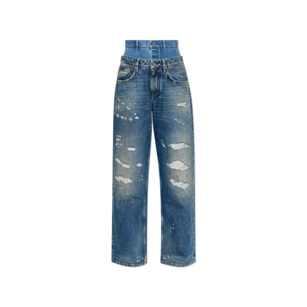 Jeans with 'vintage' effect